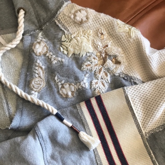 Free People Varsity Embellished Pullover - Picture 8 of 9